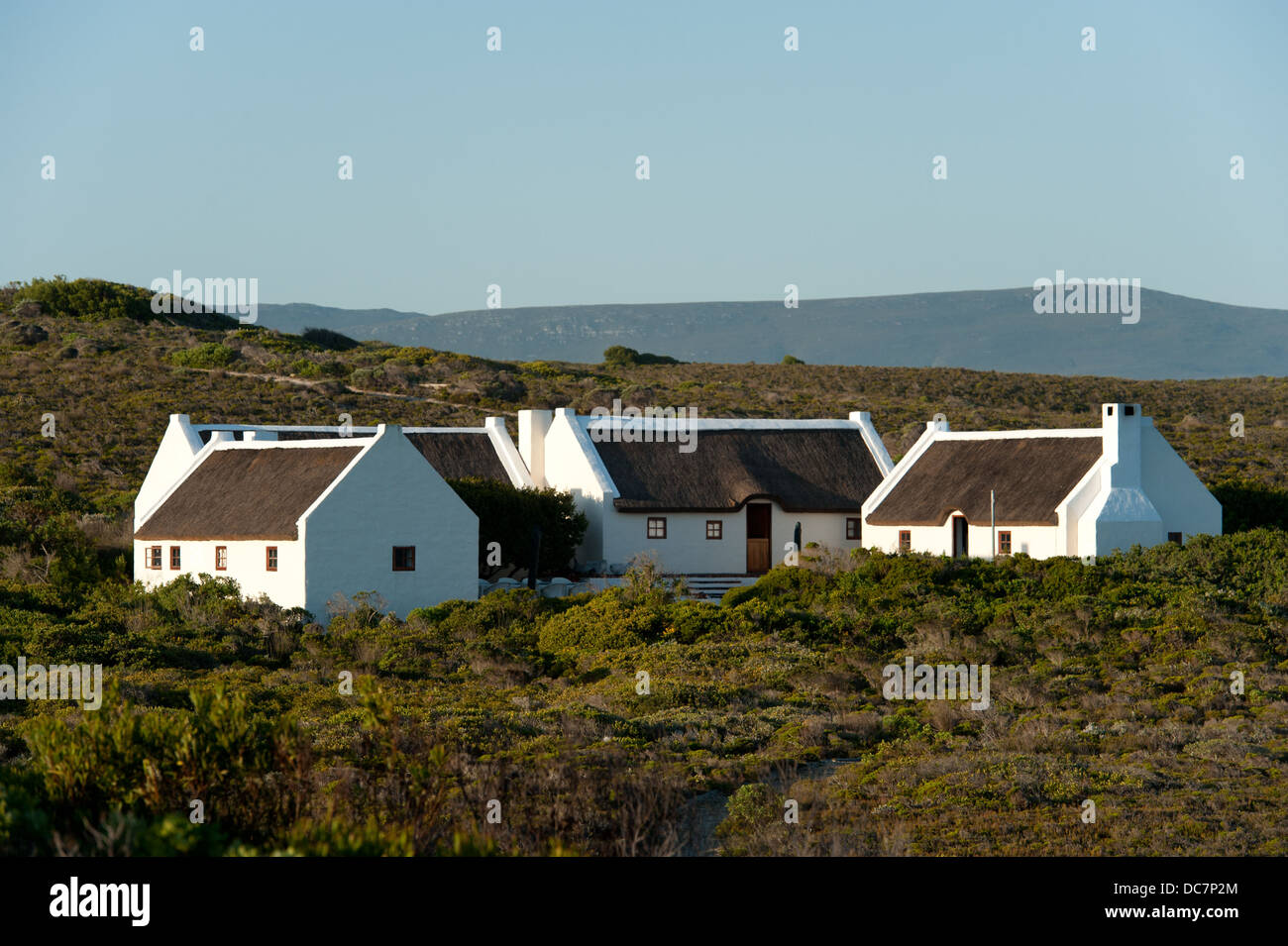 Koppie Alleen accommodation, De Hoop Nature Reserve, Western Cape, South Africa Stock Photo