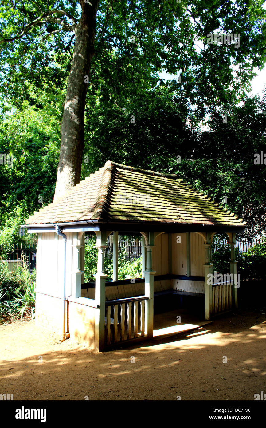 Woburn Square Garden Summer House Stock Photo Alamy