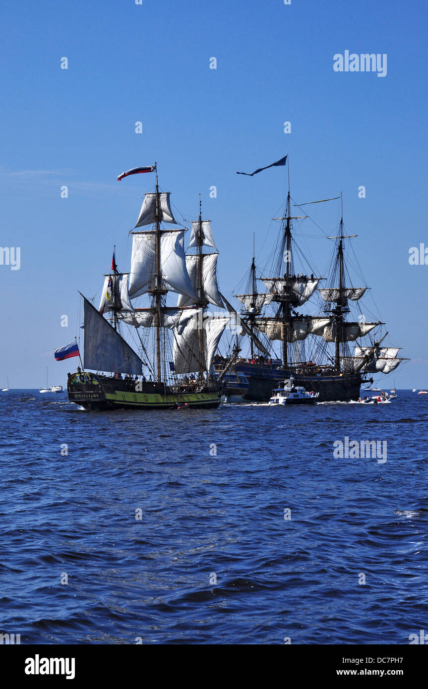 The Tall Ships Races 2013, Riga, Latvia Stock Photo