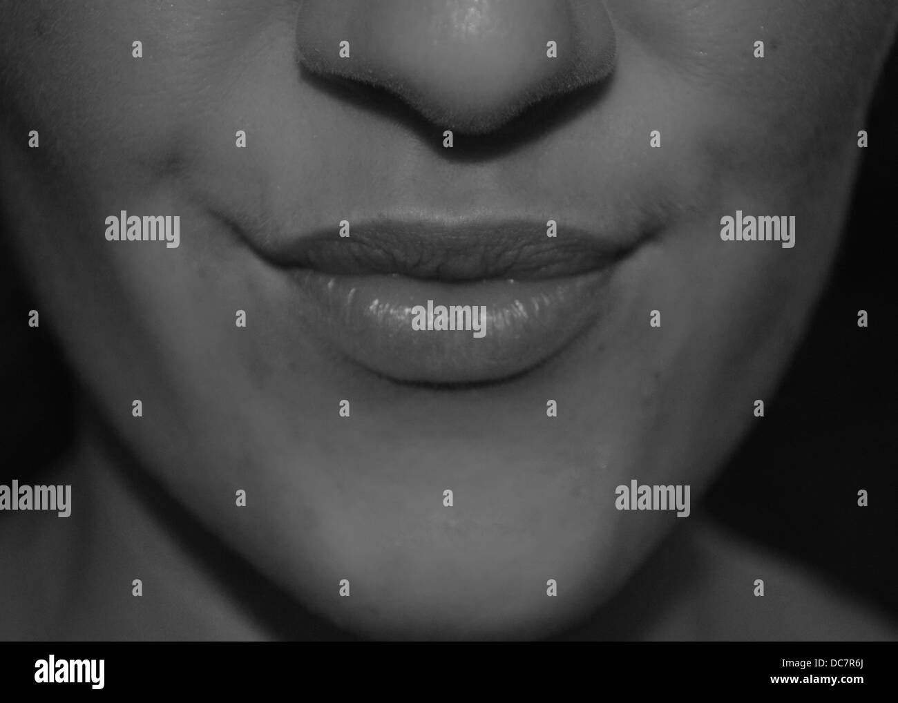 Kissing lips woman hires stock photography and images Alamy