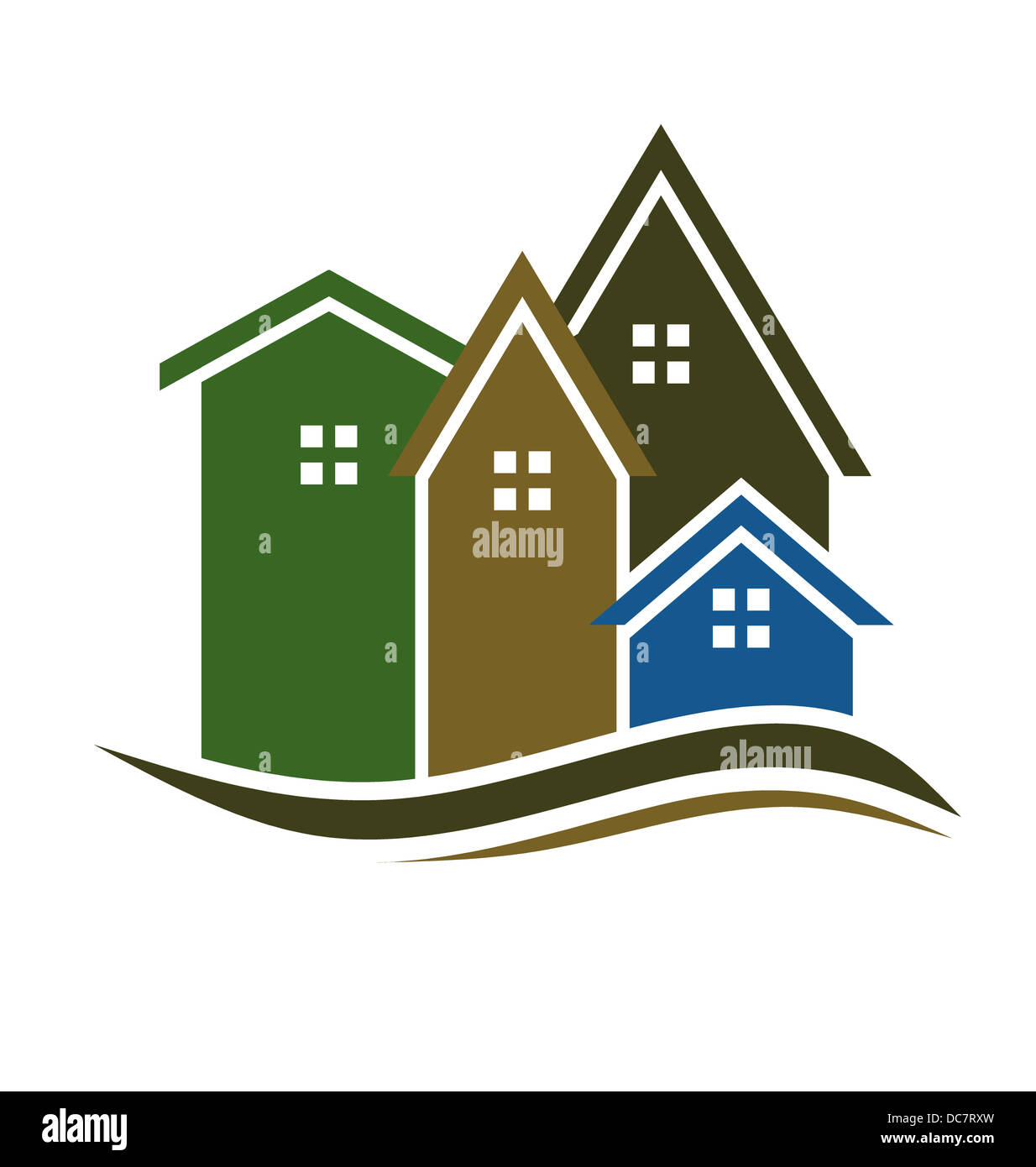 Real Estate houses Stock Photo Alamy