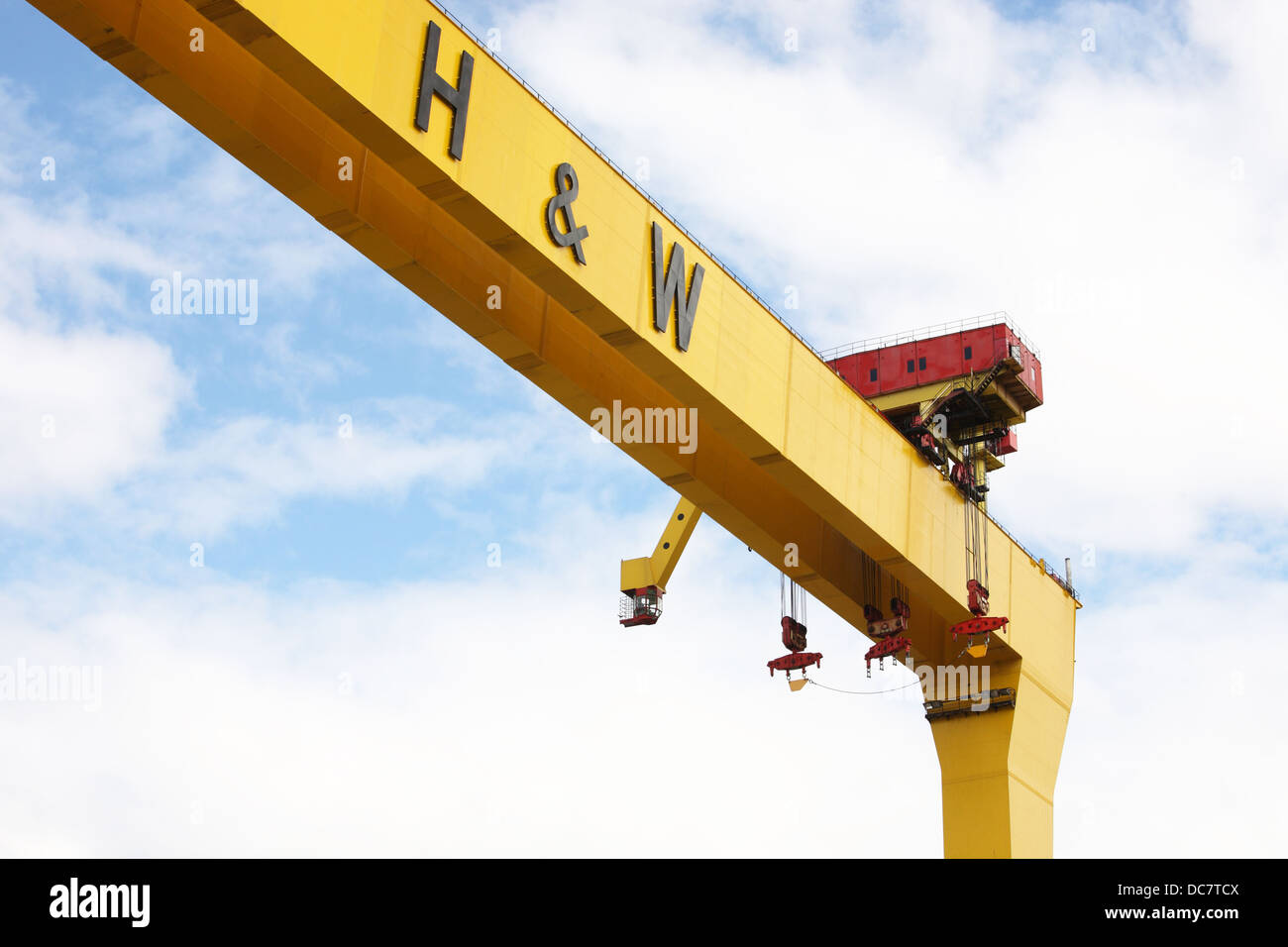 Krupp crane in Belfast Stock Photo