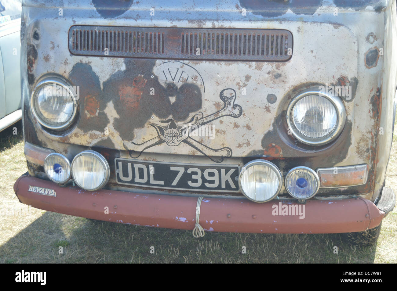 vw campervan at southsea vw show Stock Photo - Alamy