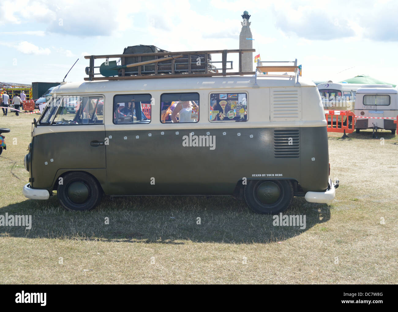 vw campervan at southsea vw show Stock Photo - Alamy