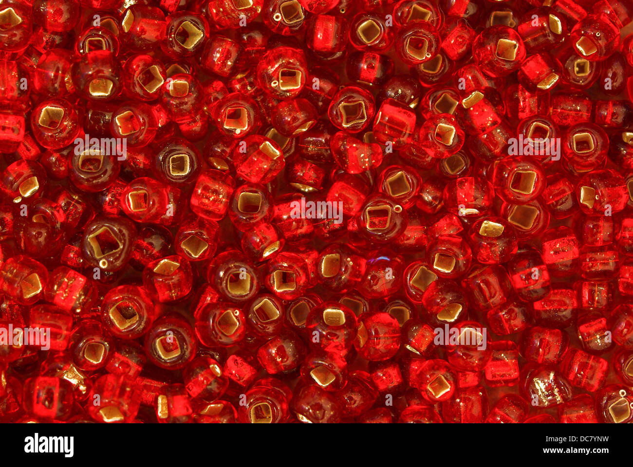 Colourful wooden craft beads pattern Stock Photo - Alamy