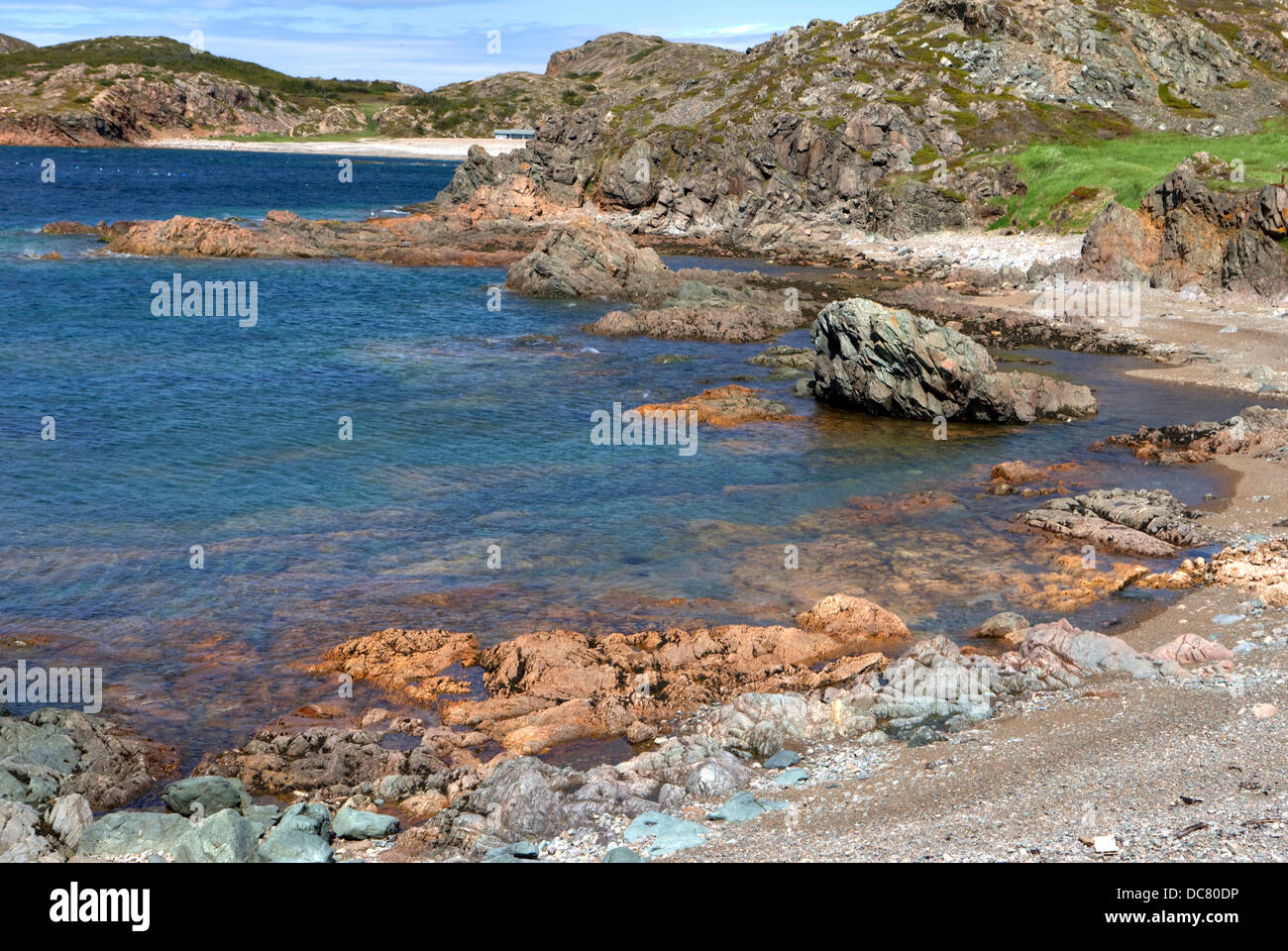 Coastline, Twillingate, Newfoundland Stock Photo