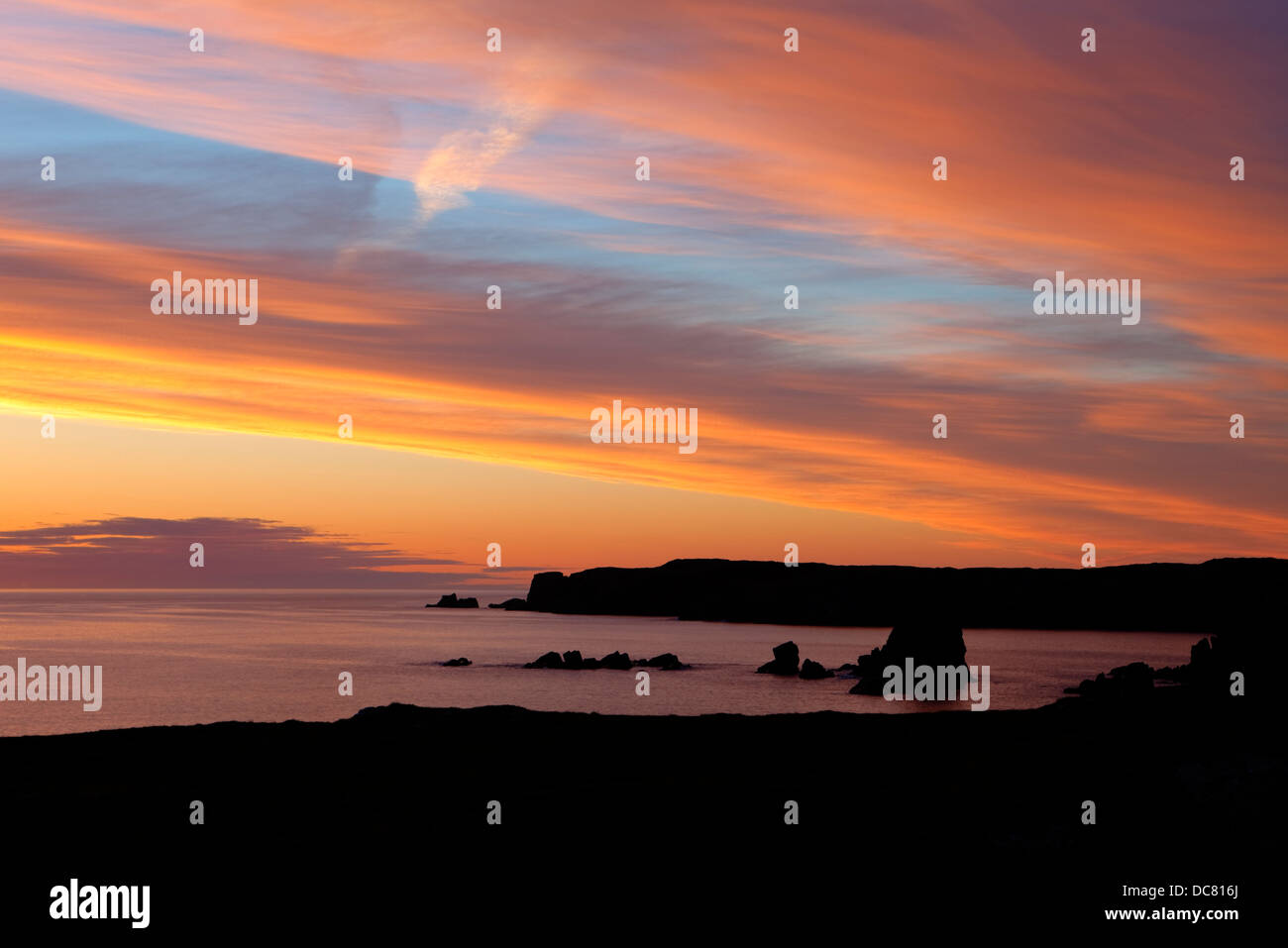 Sunrise, Bonavista, Newfoundland Stock Photo Alamy