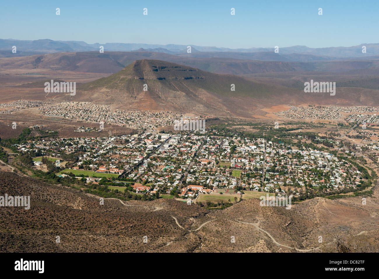 View over South Africa Stock Photo Alamy