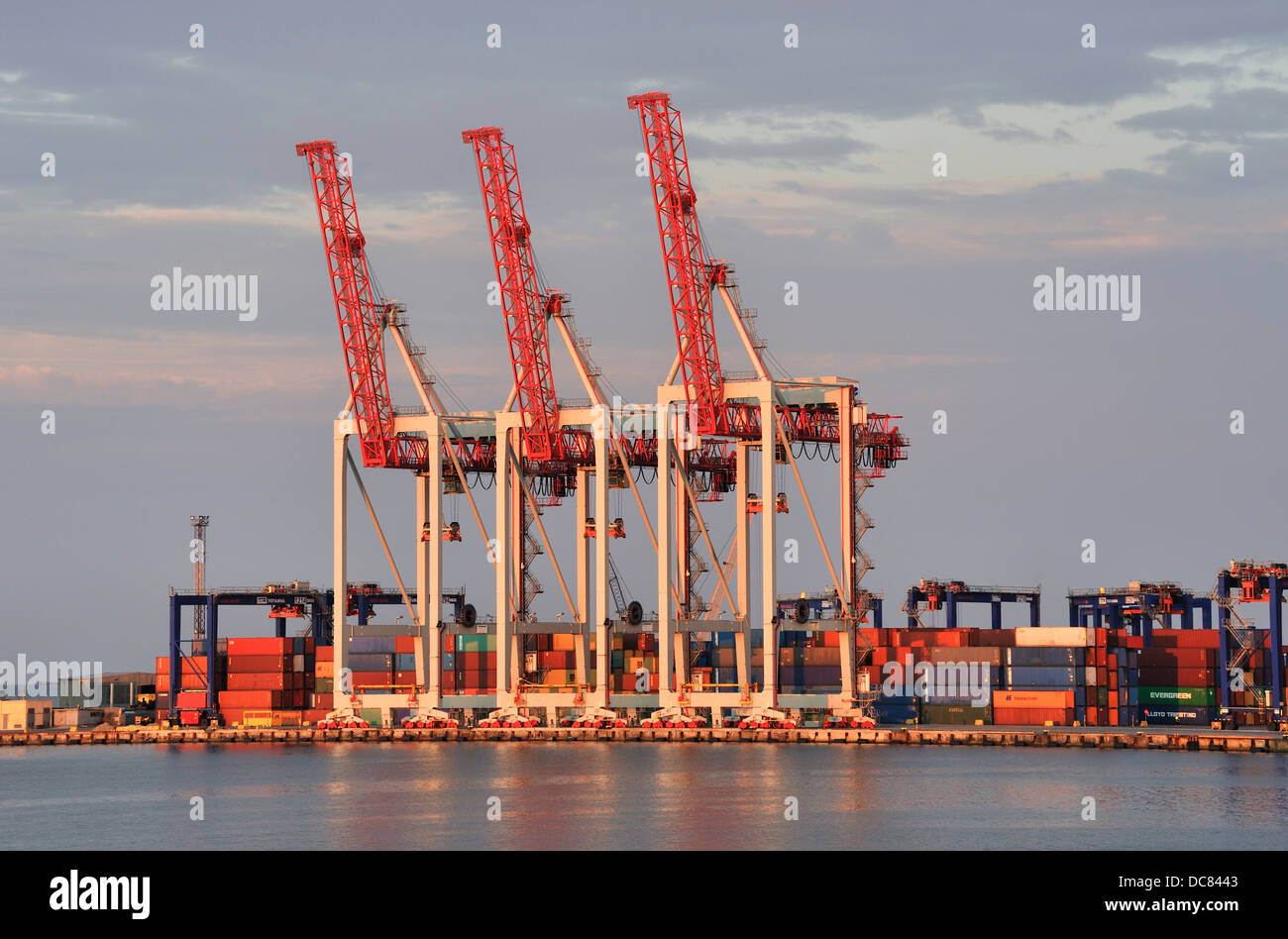 Odessa port, Ukraine Stock Photo