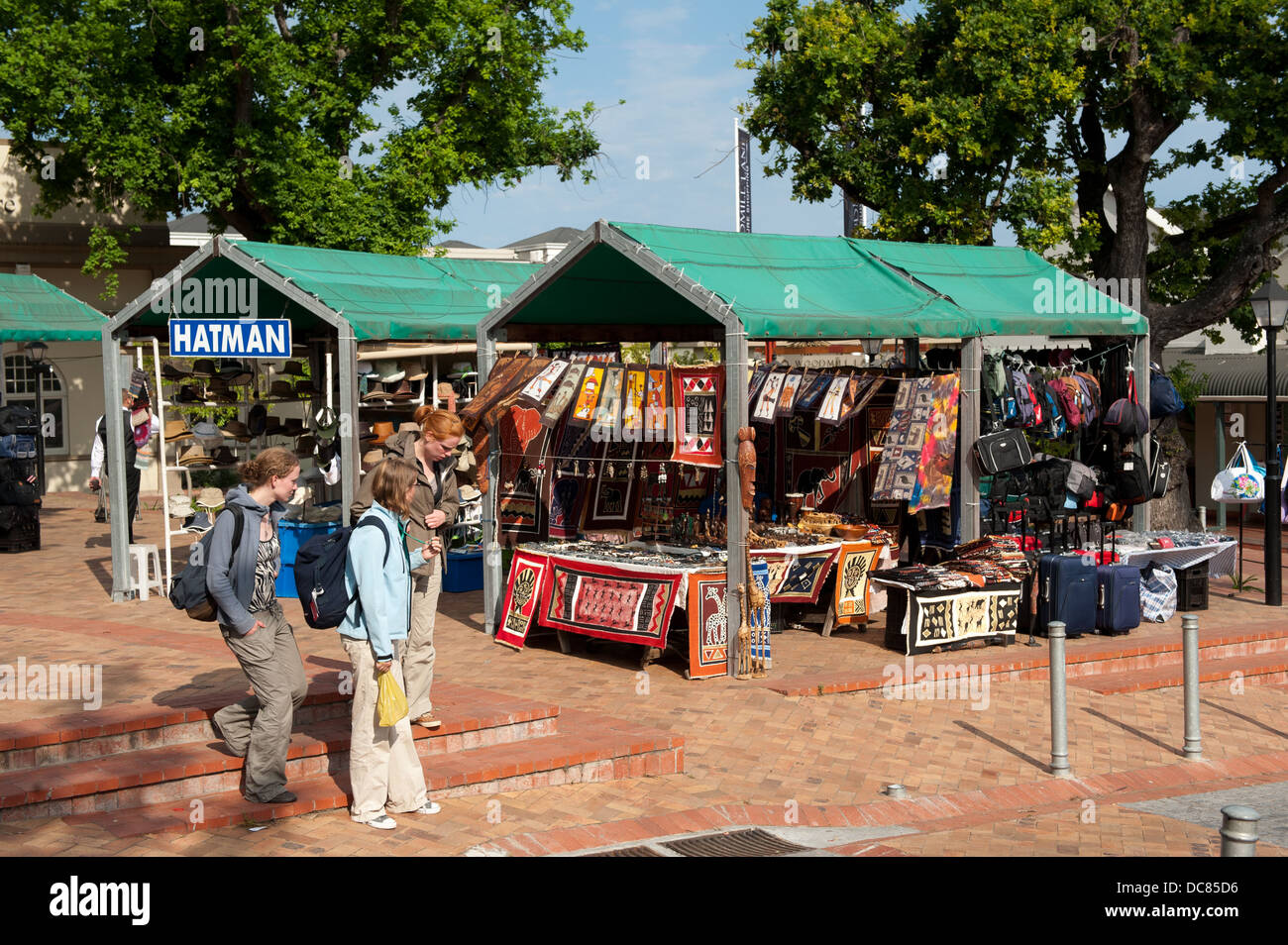 market, Knysna, Western Cape, South Africa Stock Photo