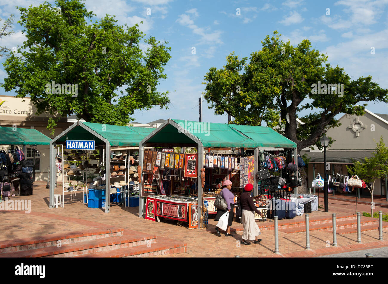 market, Knysna, Western Cape, South Africa Stock Photo