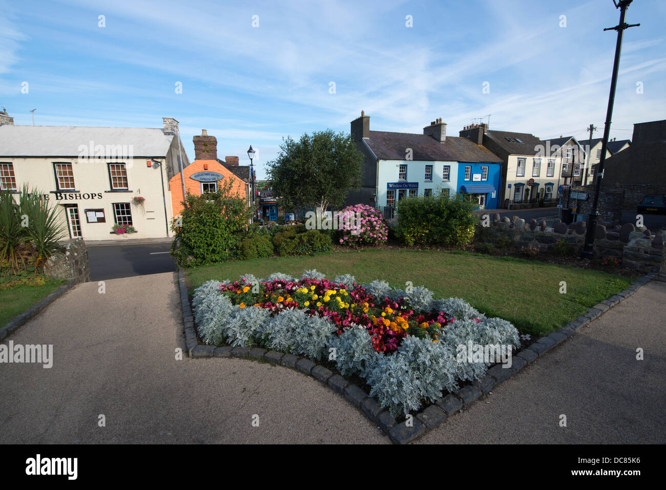 City of St Davids Pembroke south Wales. With a population of almost