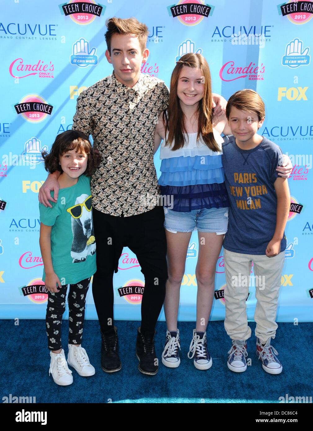 Universal City, CA, USA. 11th Aug, 2013. Universal City, CA. 11th Aug, 2013. Kevin McHale at arrivals for TEEN CHOICE Awards 2013, Gibson Amphitheatre, Universal City, CA, USA. 11th Aug, 2013. Credit:  Dee Cercone/Everett Collection/Alamy Live News/Alamy Live News Stock Photo