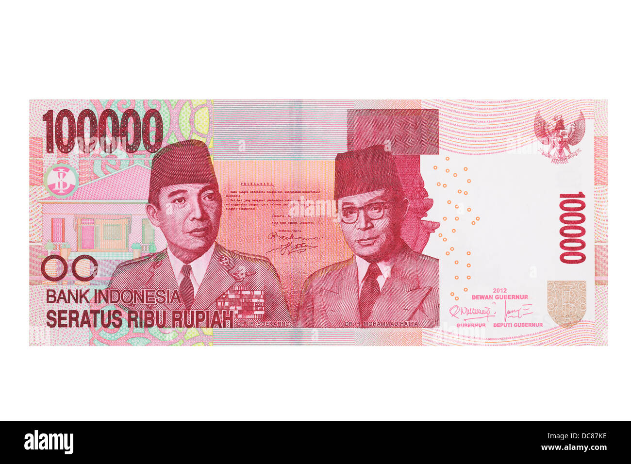 Indonesian One Hundred Thousand Rupiah Note On A White Background Stock 360000-rupiahs-idr-to-indian-rupees-inr-currency-converter