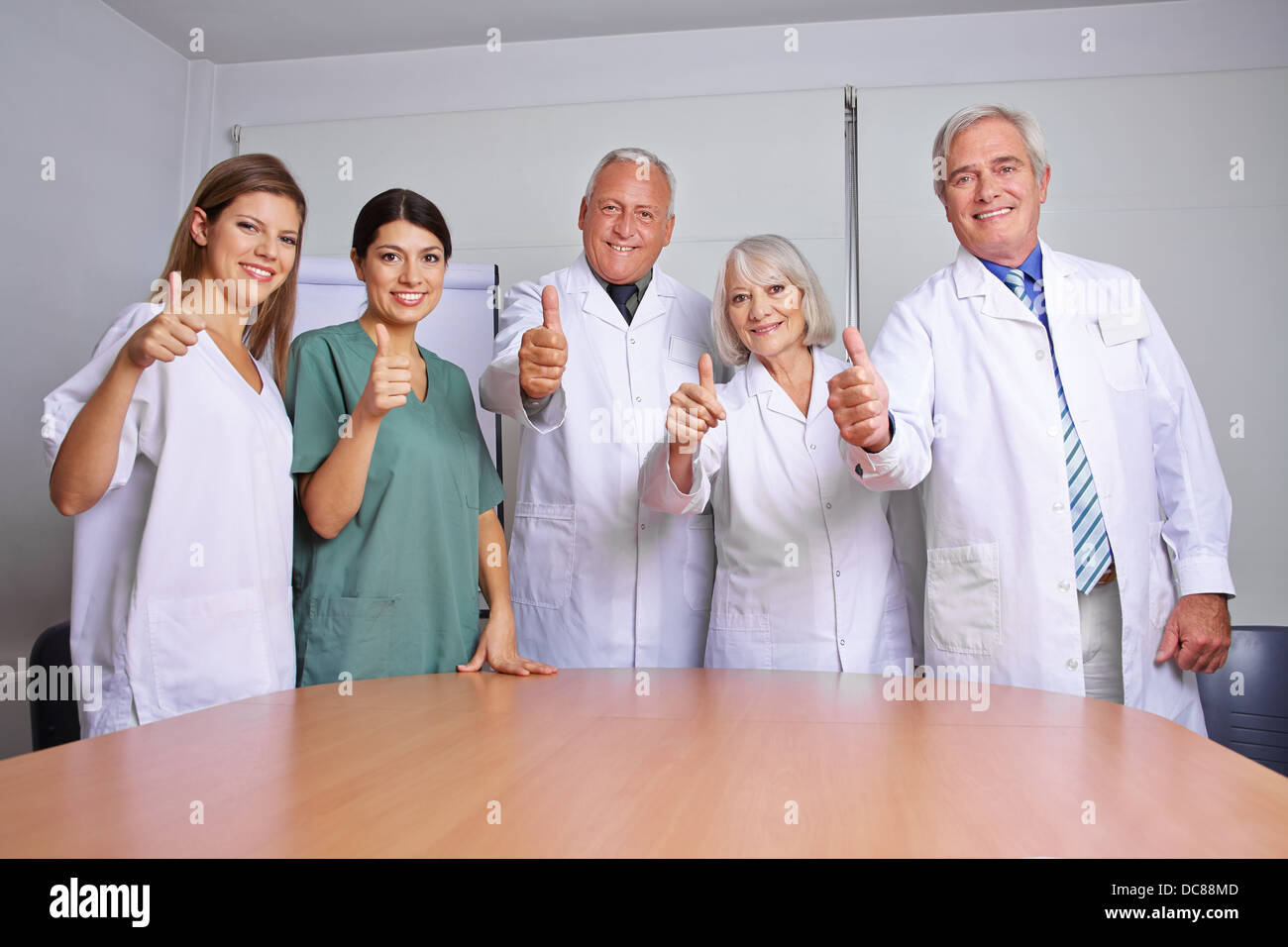 Portrait happy nurses doctors hi-res stock photography and images - Alamy