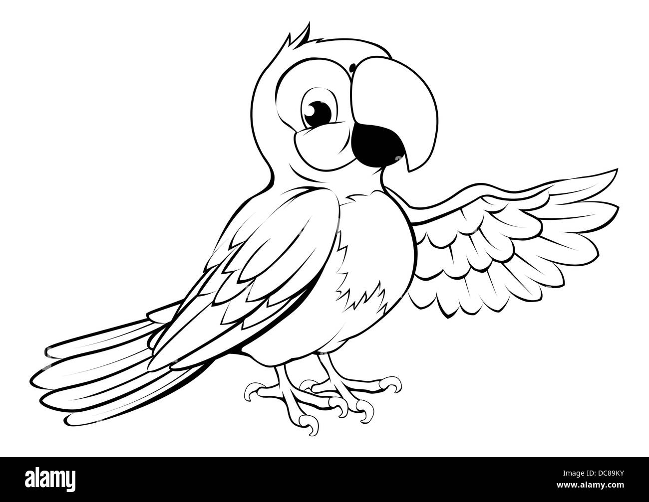 Black and white parrot hi-res stock photography and images - Alamy Black and white parrot hi-res stock photography and images - Alamy