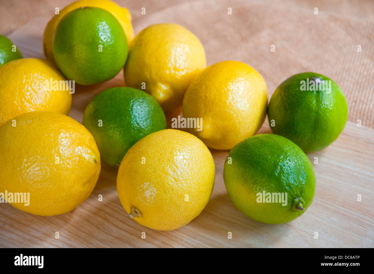 Lemons and limes. Still life Stock Photo Alamy