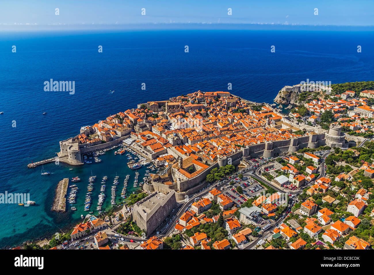 Dubrovnik old town Stock Photo