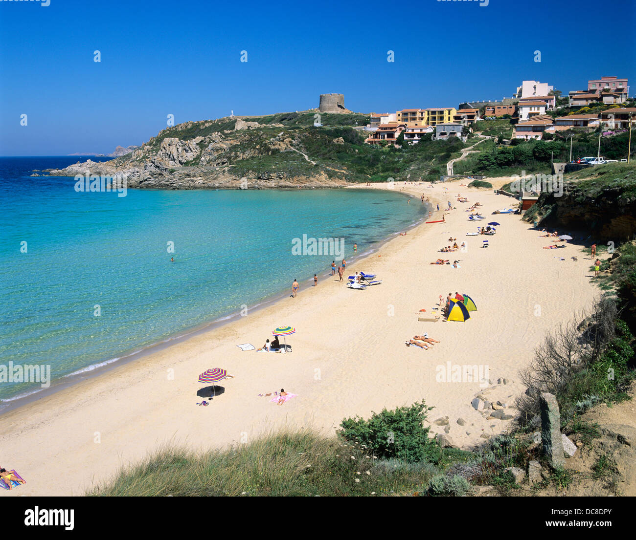Santa Teresa Gallura beach, Costa Smeralda, Sardinia, Italy Stock Photo