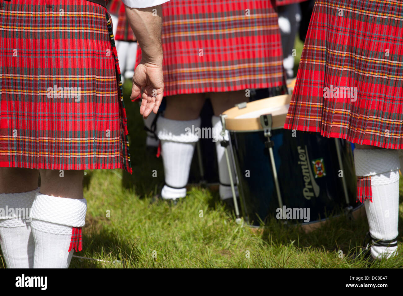 The 2013 Isle of Skye Highland games held in Portree, Scotland, UK