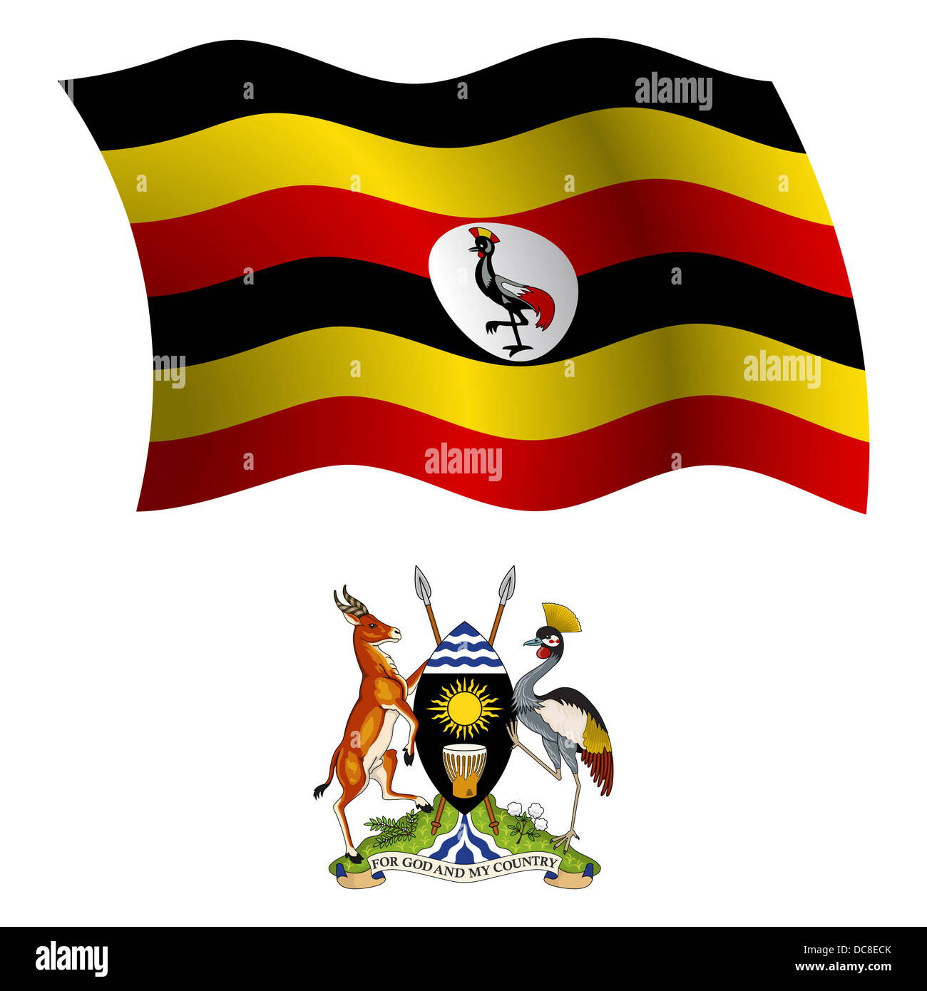 uganda-coat-of-arms-hi-res-stock-photography-and-images-alamy