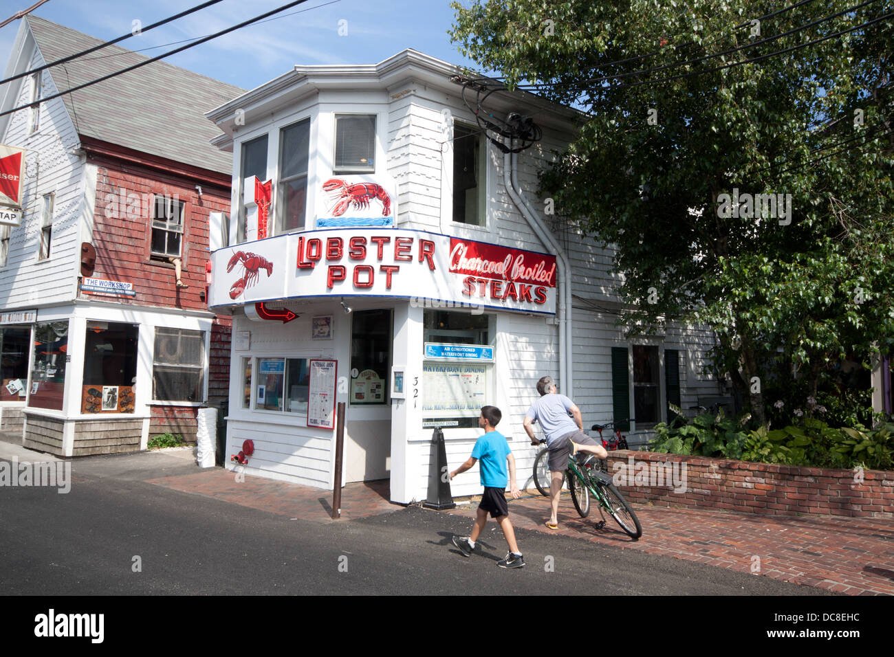 Lobster Pot Restaurant, Provincetown, Massachusetts Stock Photo Alamy