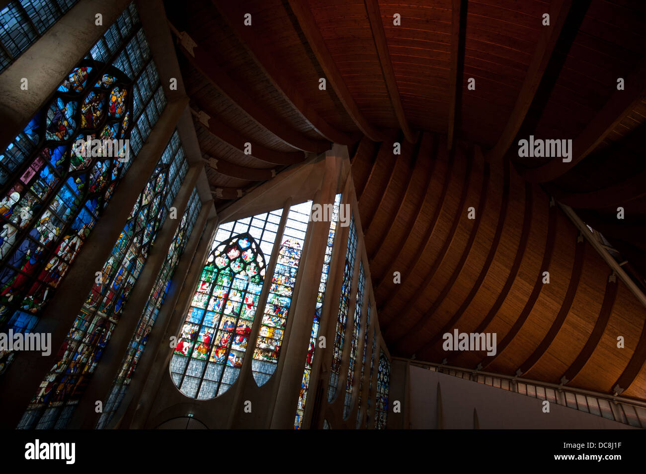Rouen. The Church of Saint Joan of Arc, Sainte Jeanne d'Arc on Vieux