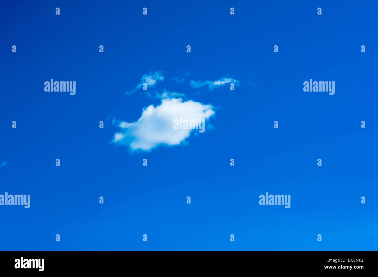 Blue sky cloud Stock Photo