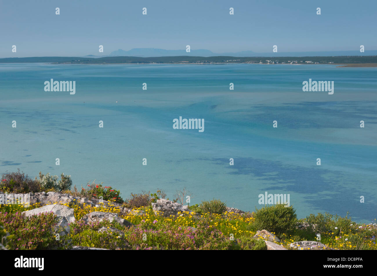 Beautiful blue seas Stock Photo