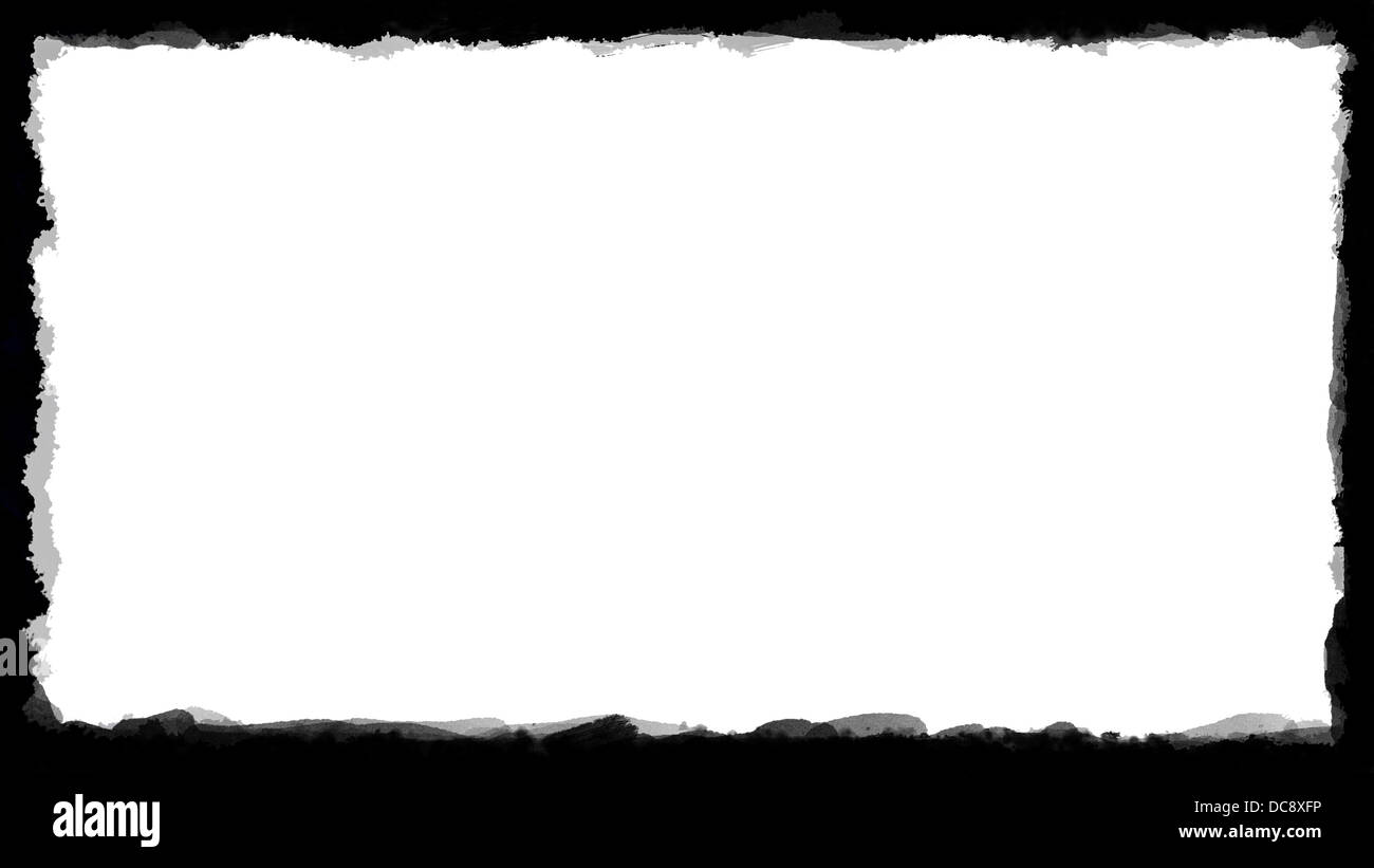Unique Black and White border Stock Photo Alamy