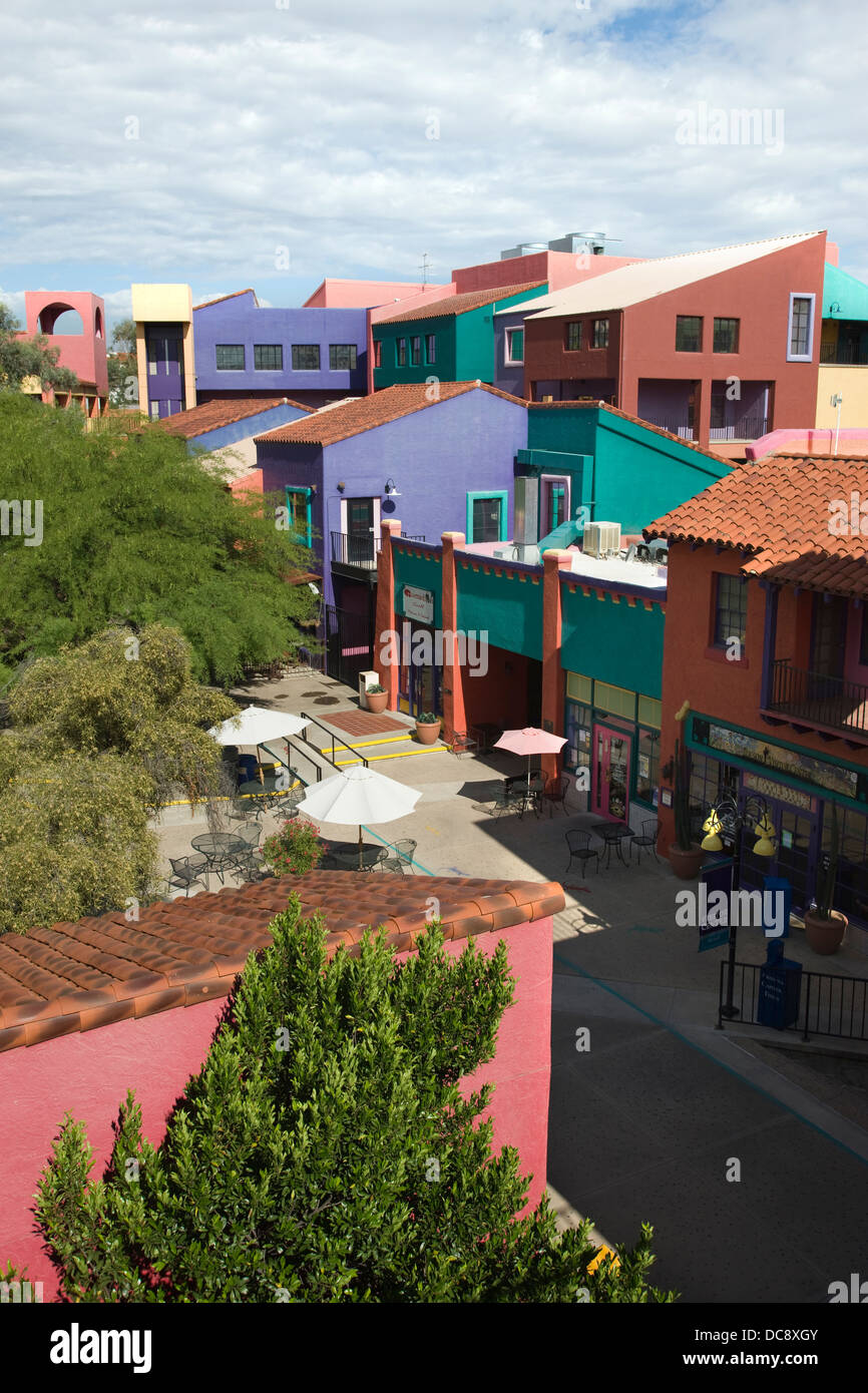 LA PLACITA VILLAGE DOWNTOWN TUCSON ARIZONA USA Stock Photo - Alamy