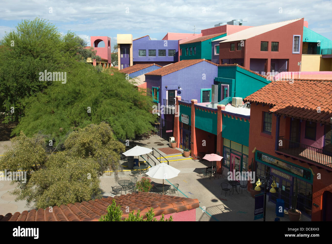 LA PLACITA VILLAGE DOWNTOWN TUCSON ARIZONA USA Stock Photo - Alamy