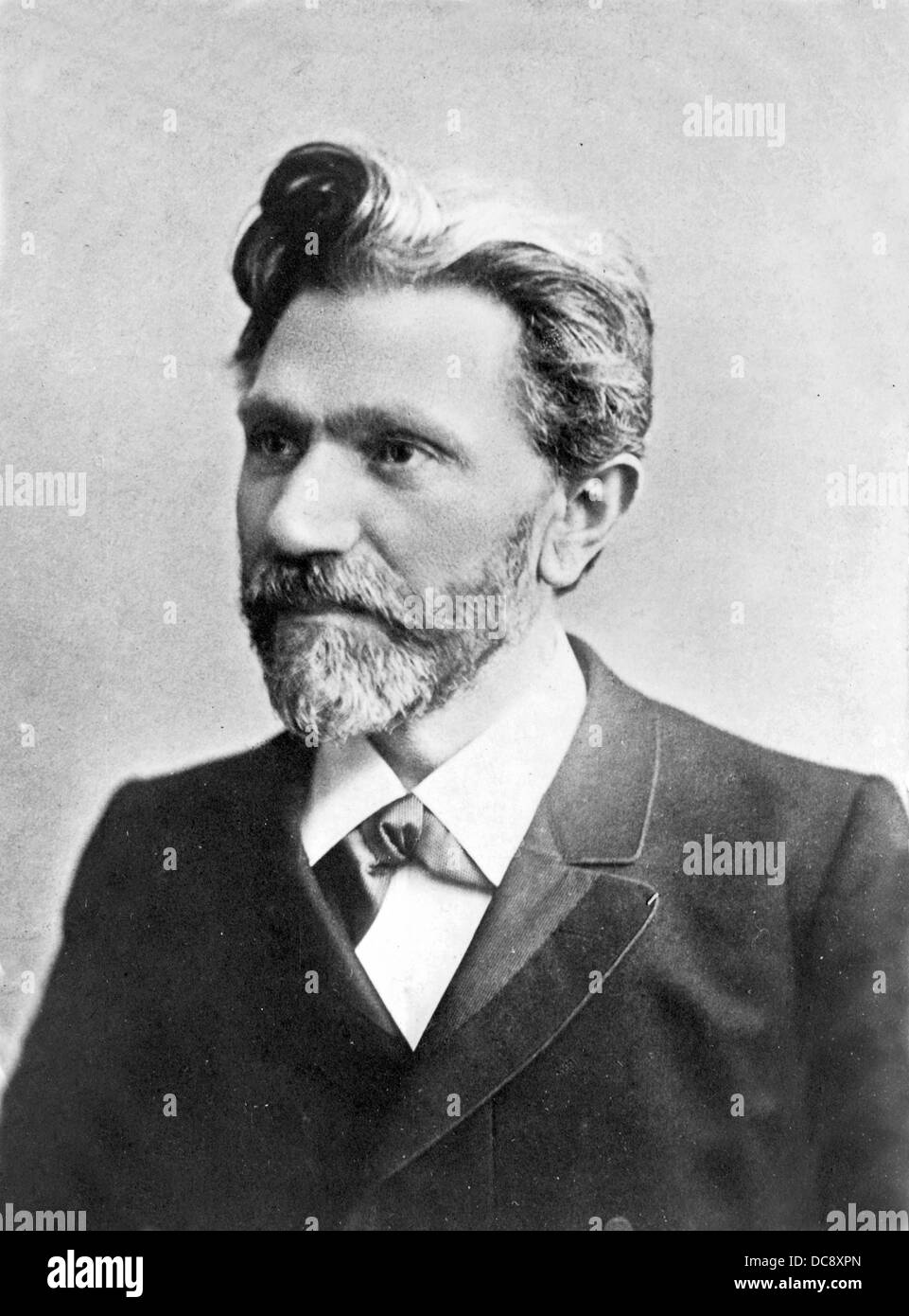 August Bebel, German Marxist politician and one of the founders of the Social Democratic Party of Germany. Stock Photo