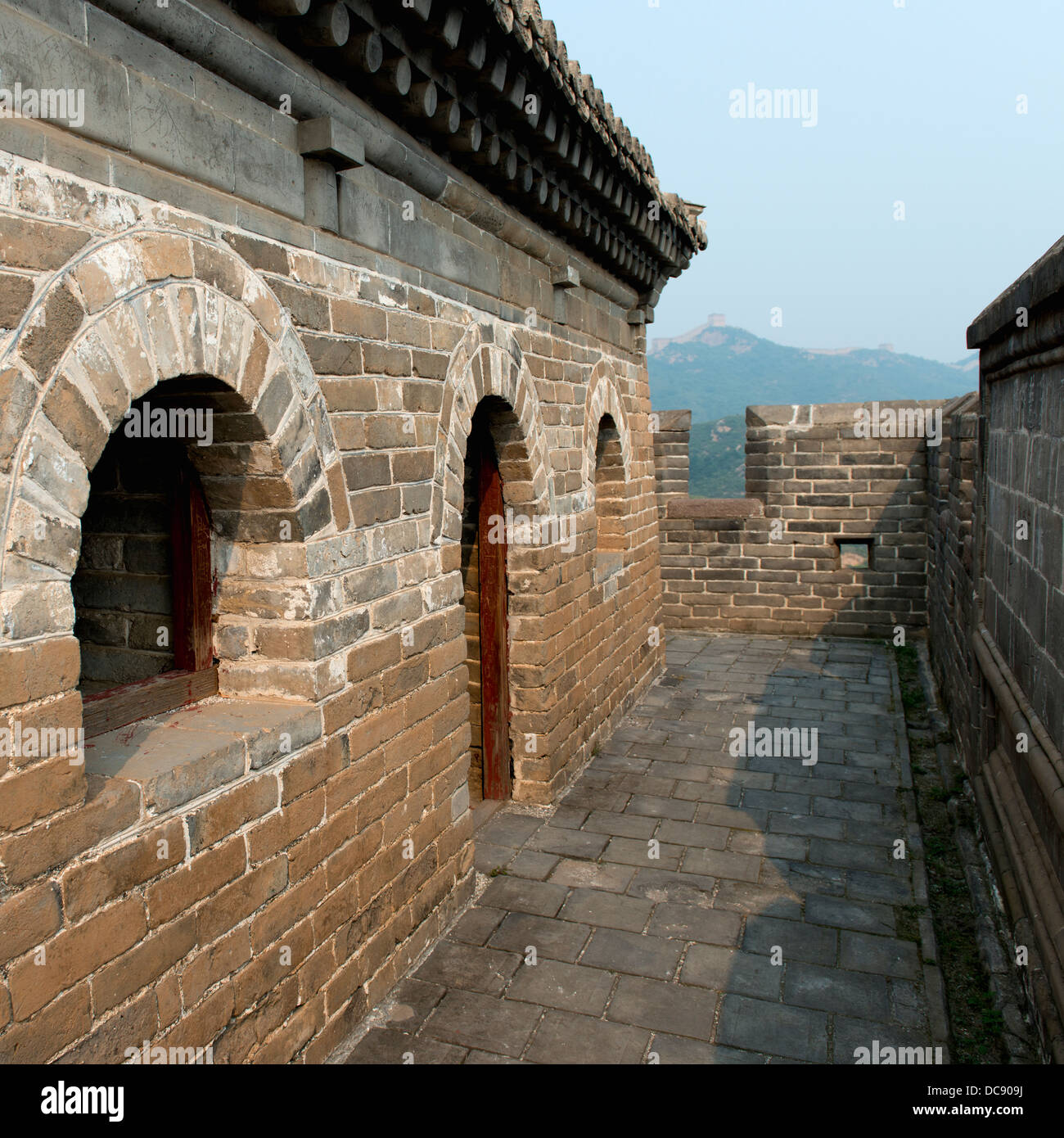 The Great Wall of China; Beijing, China Stock Photo Alamy
