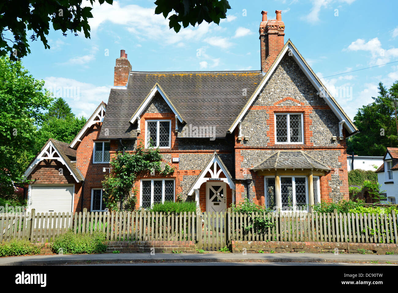 Period house on High Street, WhitchurchonThames, Oxfordshire, England