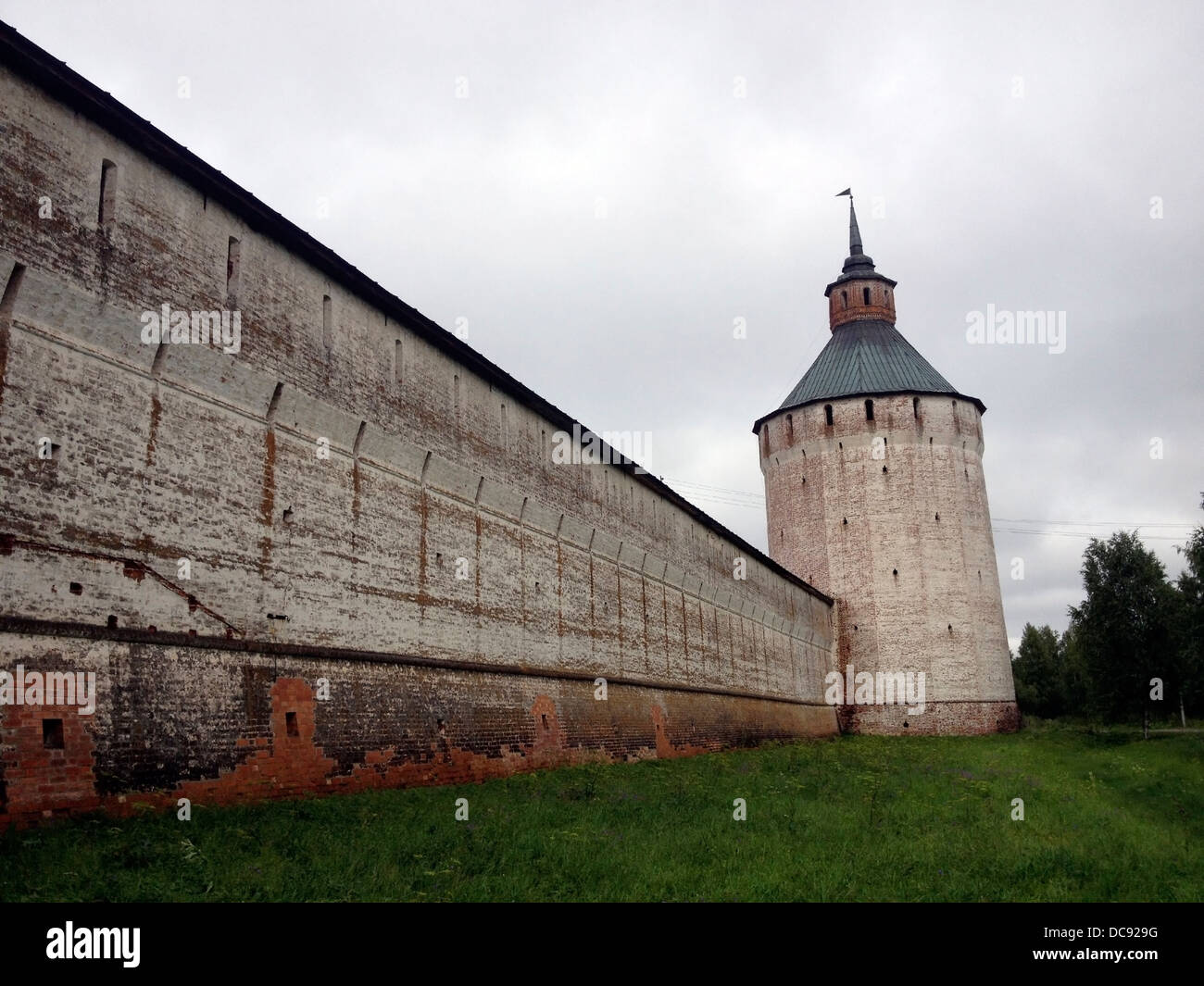 Kirillo-Belozersky monastery, Goritsy Volga Baltic Waterway Russia Stock Photo