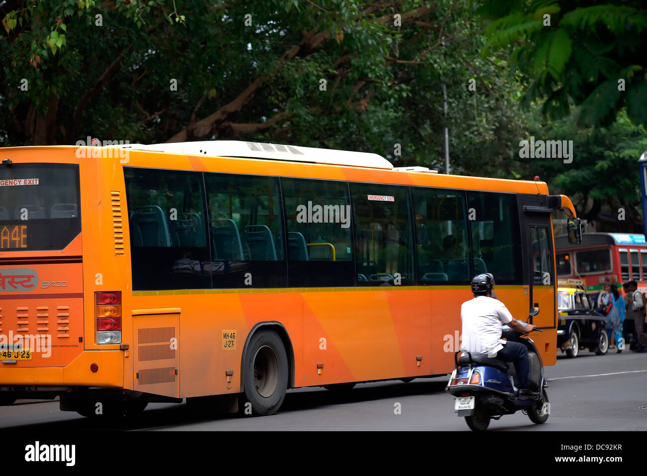 Orange Bus Stock Photos & Orange Bus Stock Images Alamy