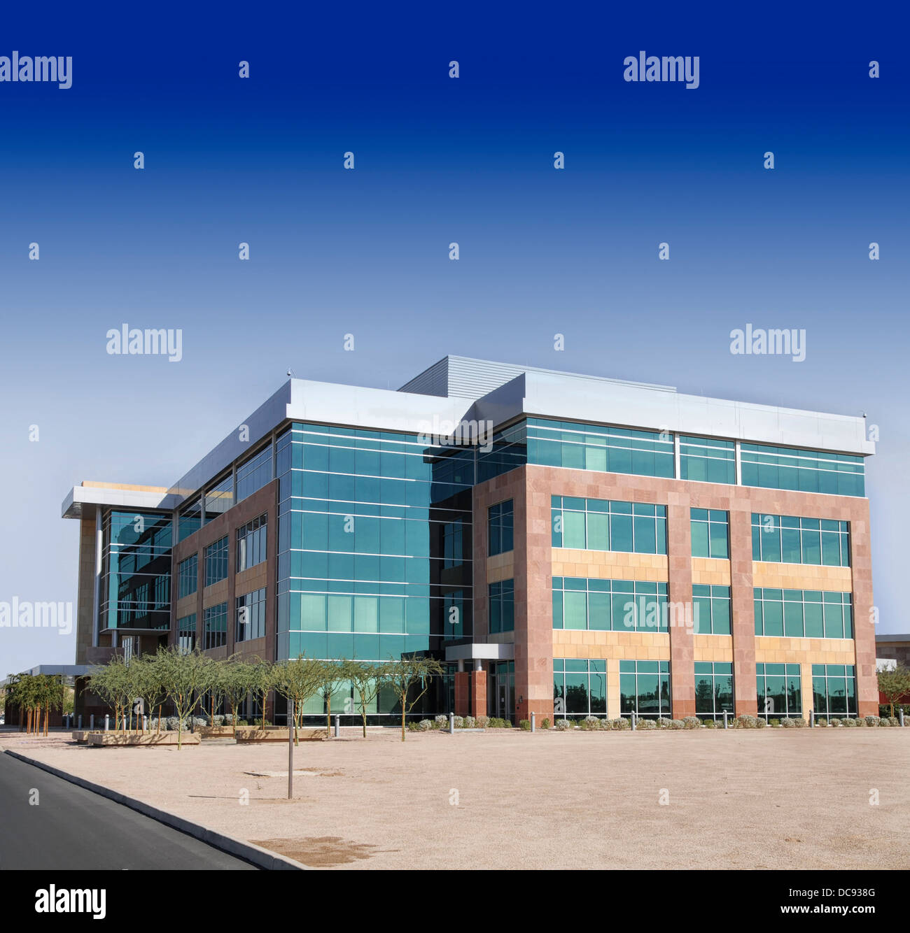 New modern large office building Stock Photo