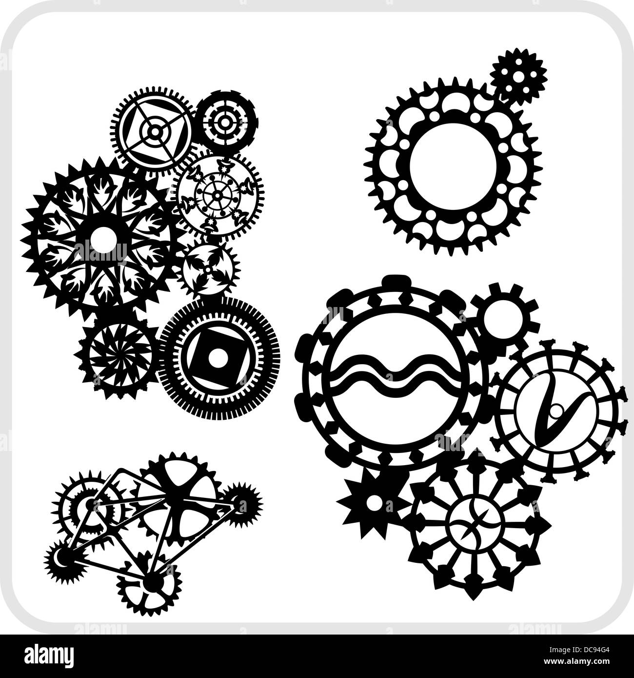 Gear Design vinylready illustration Stock Photo Alamy