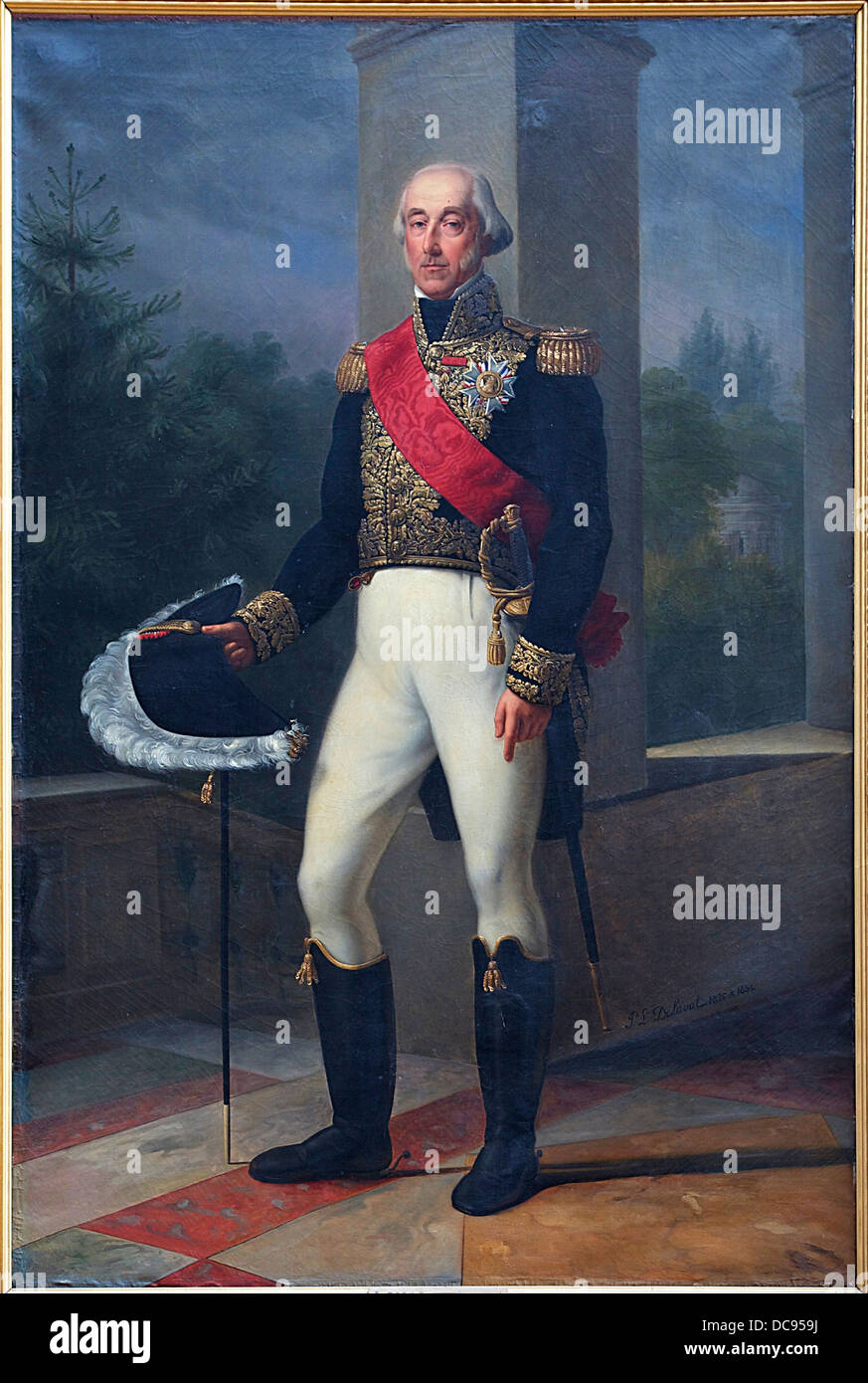 Louis VI Henri de Bourbon, Prince de Condé, Delaval, Chantilly Stock Photo