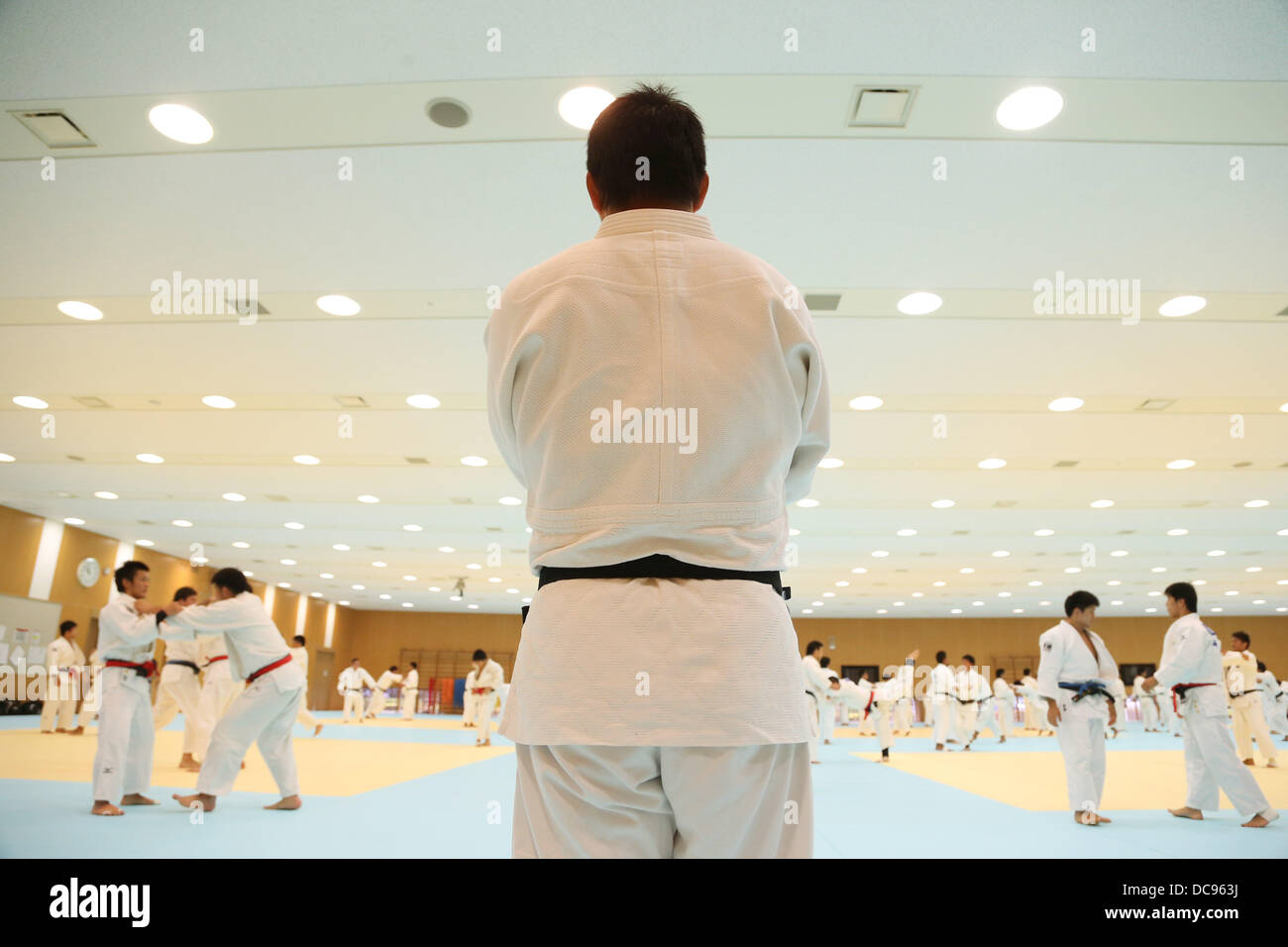 Japan Training Building Japan mens national team training camp japan tokyo hi-res stock ...