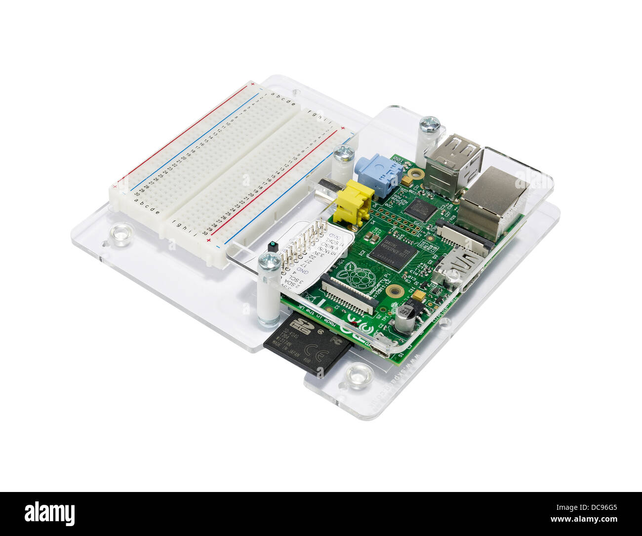 Raspberry pi computer Stock Photo - Alamy