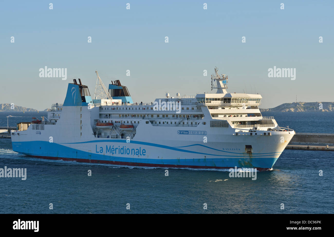 Passenger ferry, Marseille, France Stock Photo - Alamy