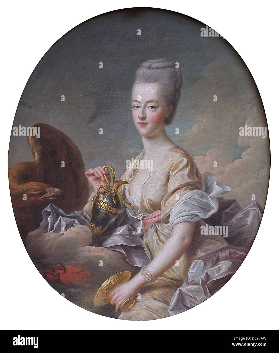 Madame la Dauphine Marie-Antoinette, as Hebe Stock Photo