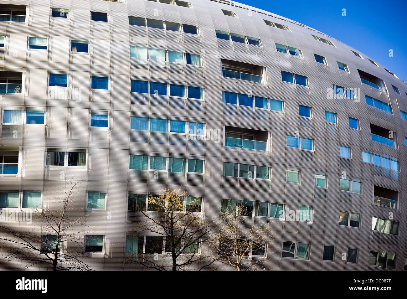 Albion Riverside Luxury residential apartment building designed by