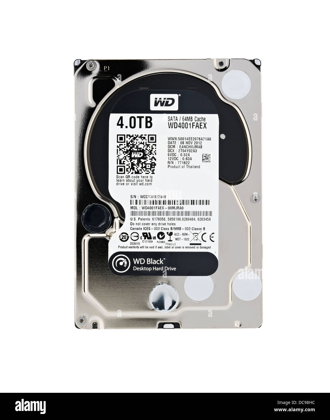 Computer hard disc drive Stock Photo Alamy