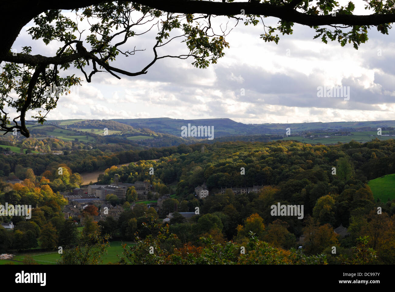 Beaumont Park gardens Huddersfield Stock Photo Alamy