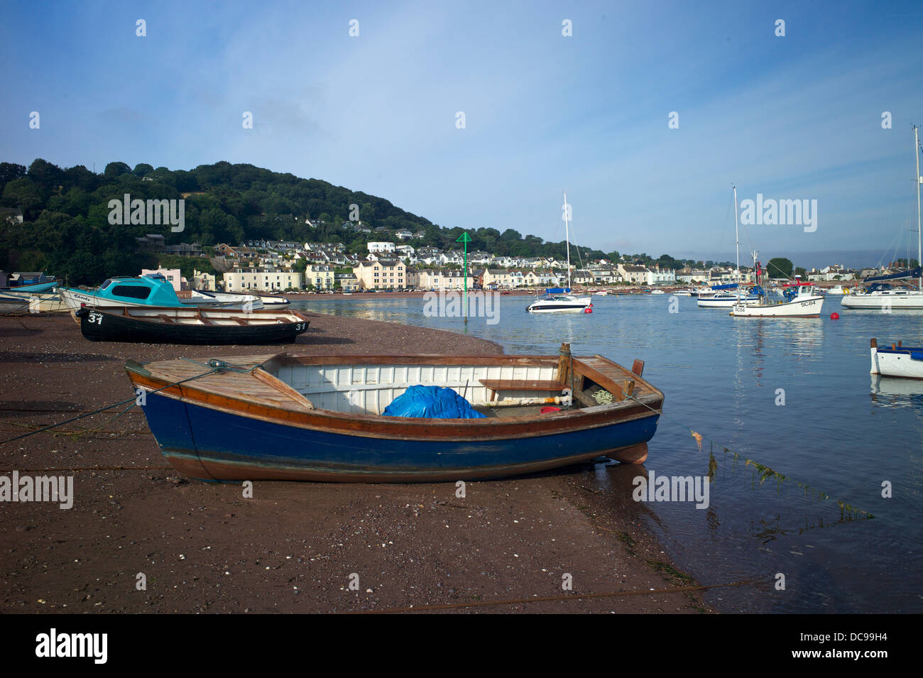 Teignmouth harbour, Devon, UK Stock Photo Alamy