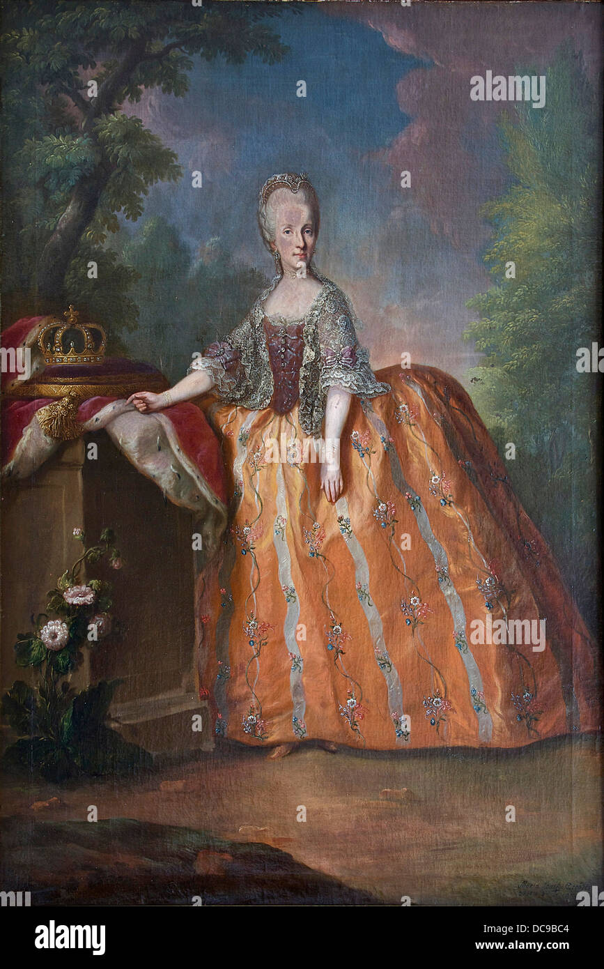 Marie-Louise de Bourbon-Espagne, Grande Duchesse de Toscane Stock Photo