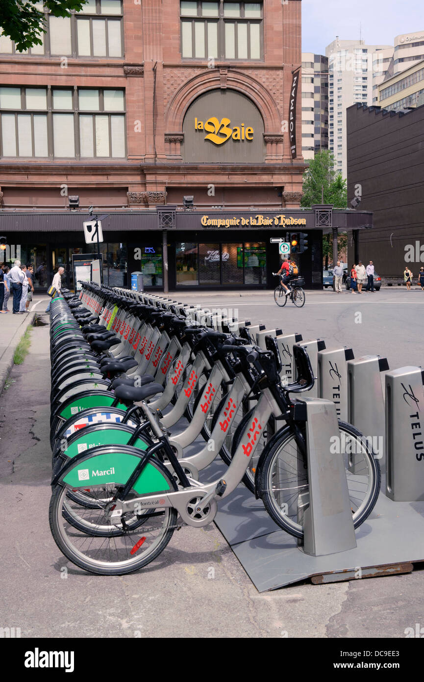 Bixi stand new arrivals